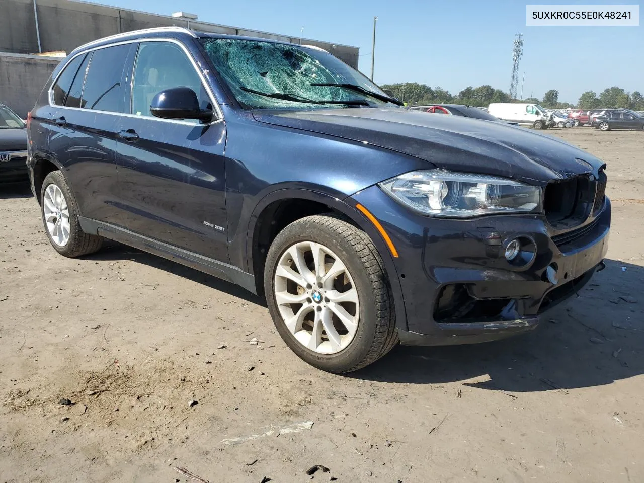 2014 BMW X5 xDrive35I VIN: 5UXKR0C55E0K48241 Lot: 71582394