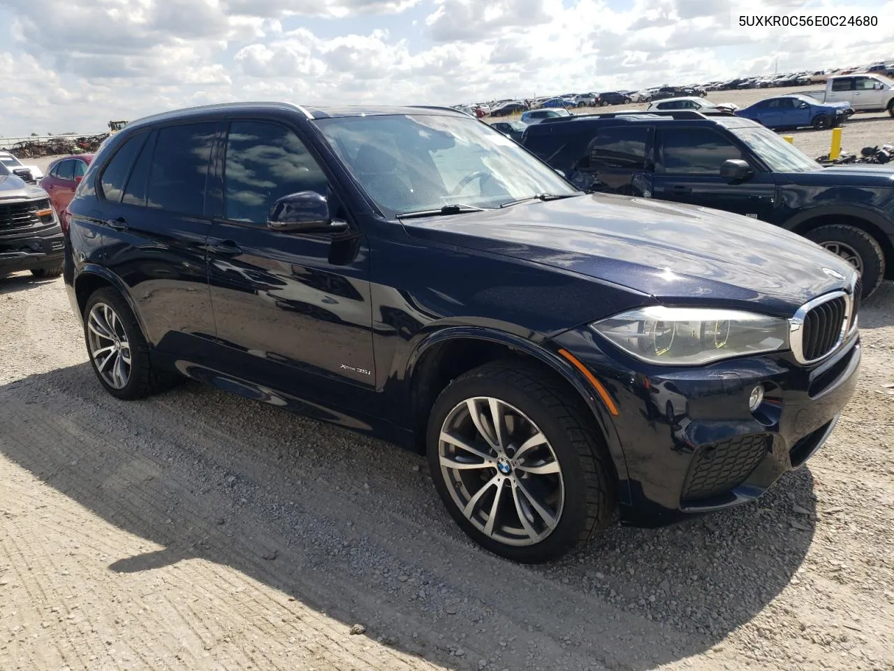 2014 BMW X5 xDrive35I VIN: 5UXKR0C56E0C24680 Lot: 71834864