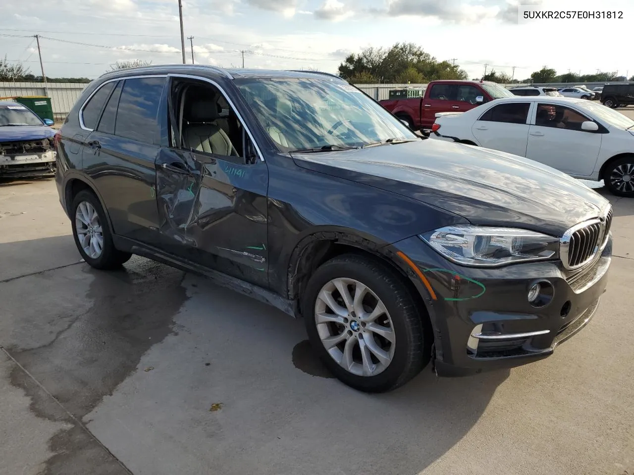 2014 BMW X5 Sdrive35I VIN: 5UXKR2C57E0H31812 Lot: 72697934