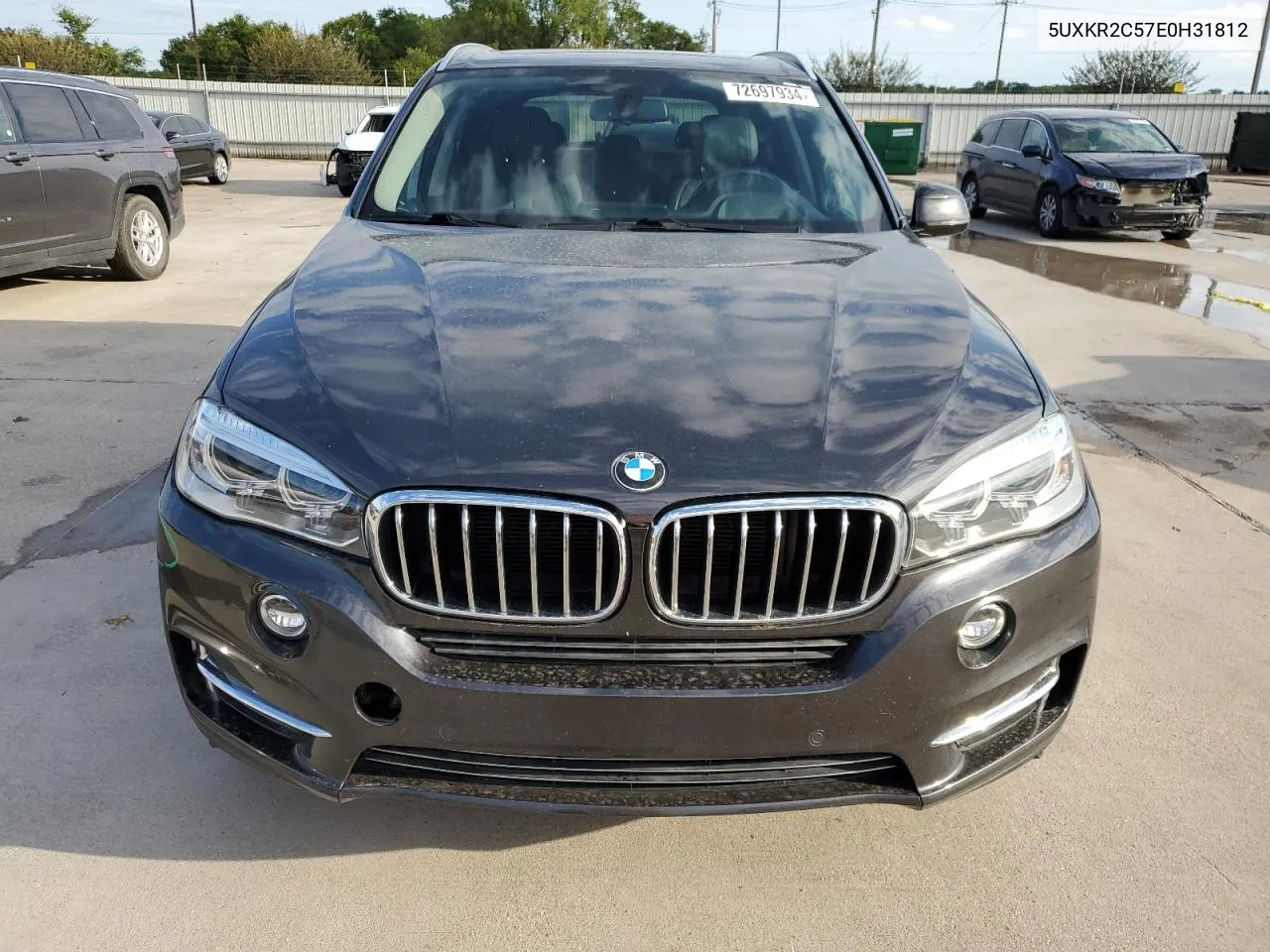 2014 BMW X5 Sdrive35I VIN: 5UXKR2C57E0H31812 Lot: 72697934