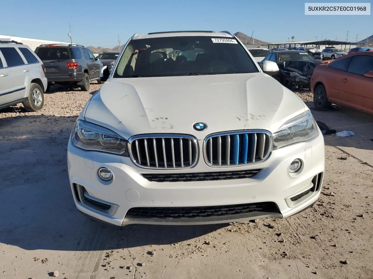 2014 BMW X5 Sdrive35I VIN: 5UXKR2C57E0C01968 Lot: 72795994