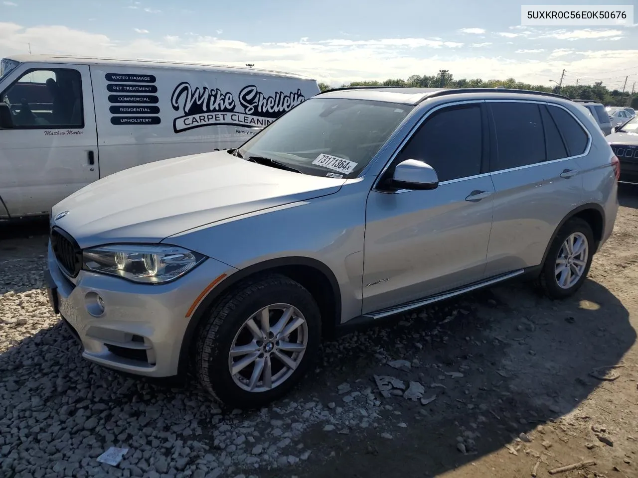 2014 BMW X5 xDrive35I VIN: 5UXKR0C56E0K50676 Lot: 73171364