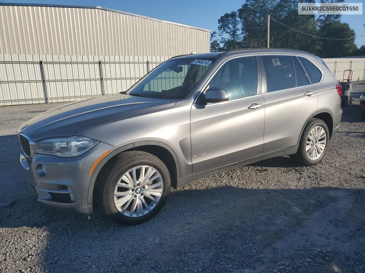 2014 BMW X5 Sdrive35I VIN: 5UXKR2C55E0C01550 Lot: 73545414