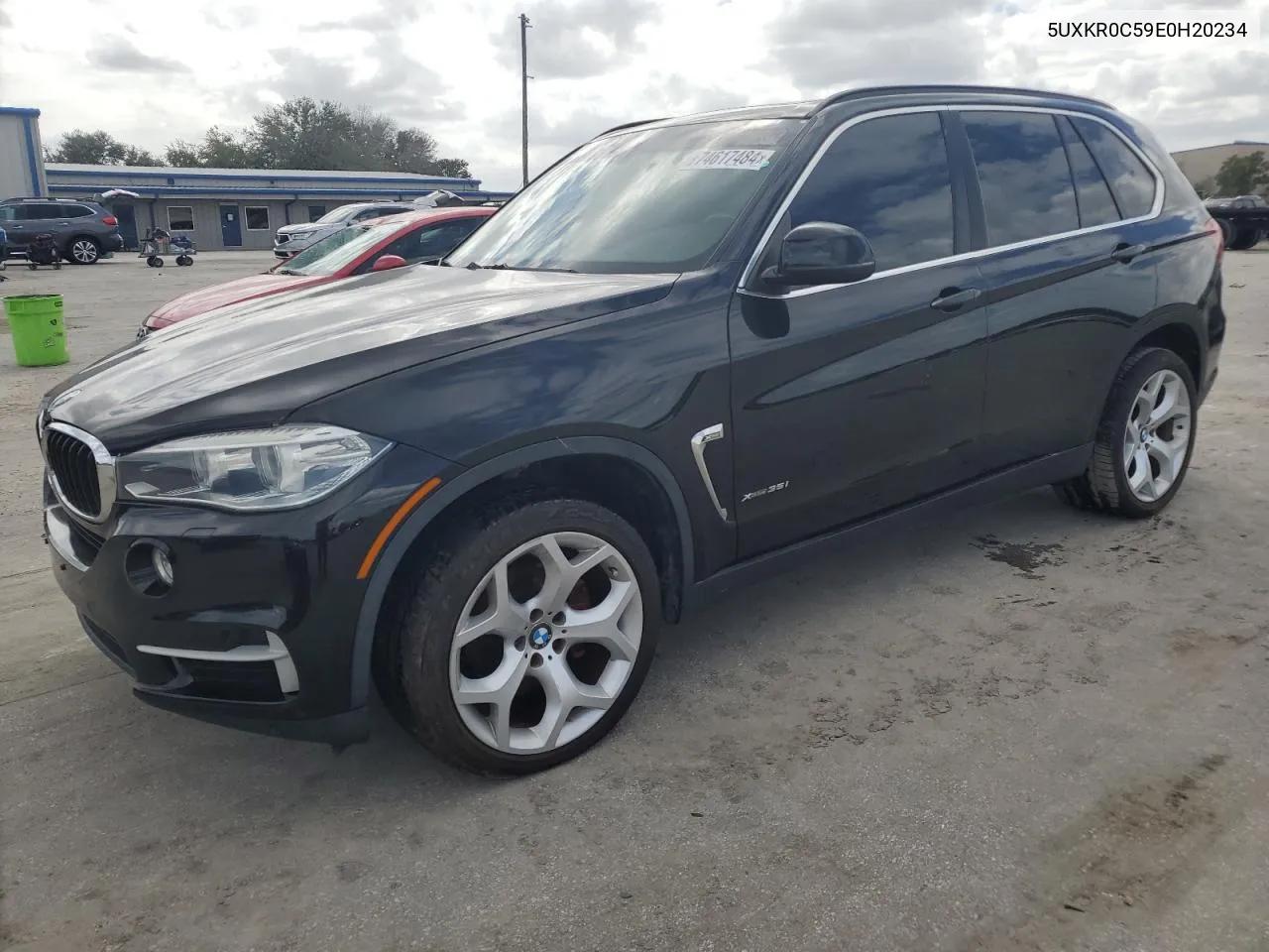 2014 BMW X5 xDrive35I VIN: 5UXKR0C59E0H20234 Lot: 74617484