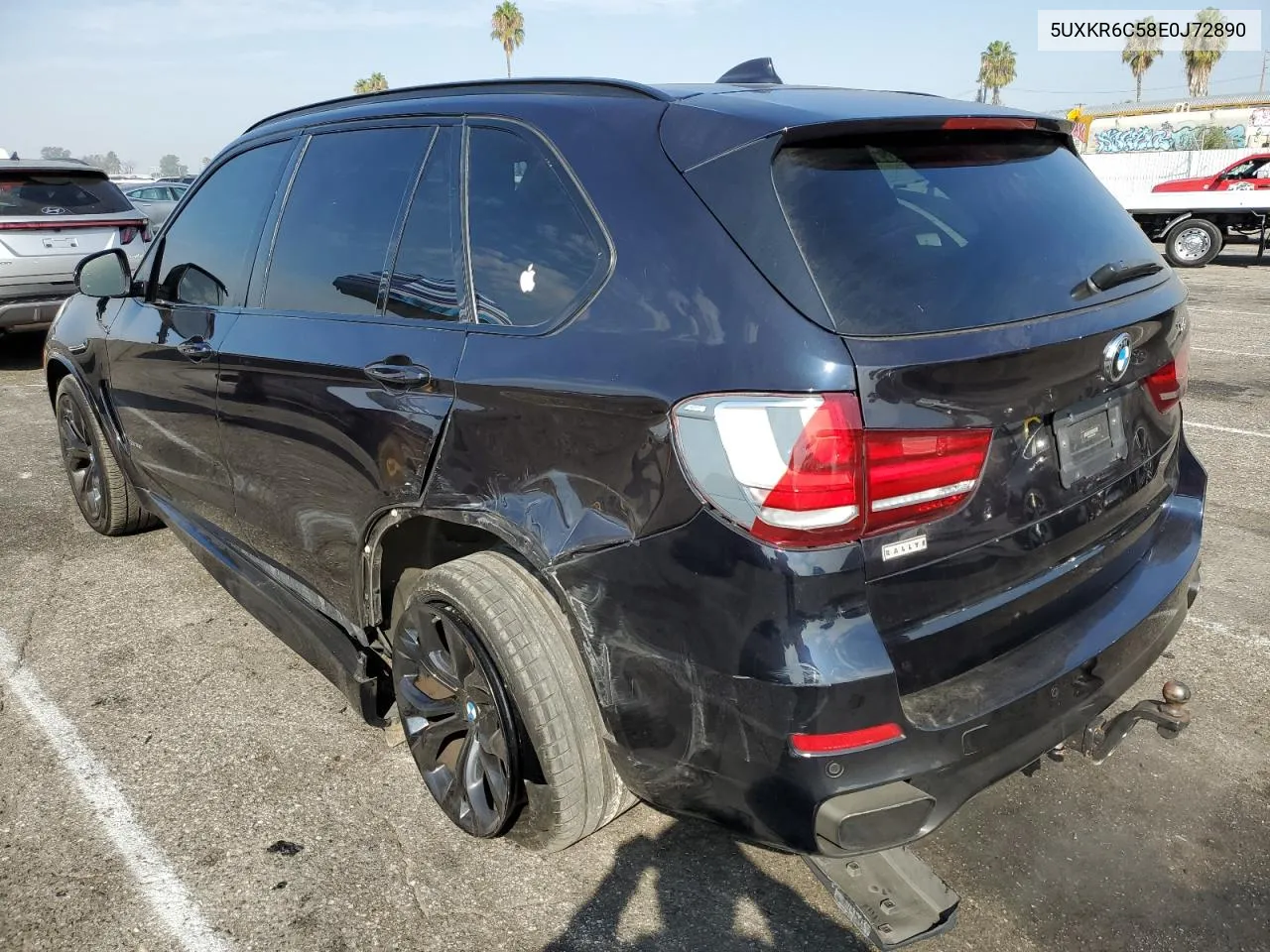 2014 BMW X5 xDrive50I VIN: 5UXKR6C58E0J72890 Lot: 74730424