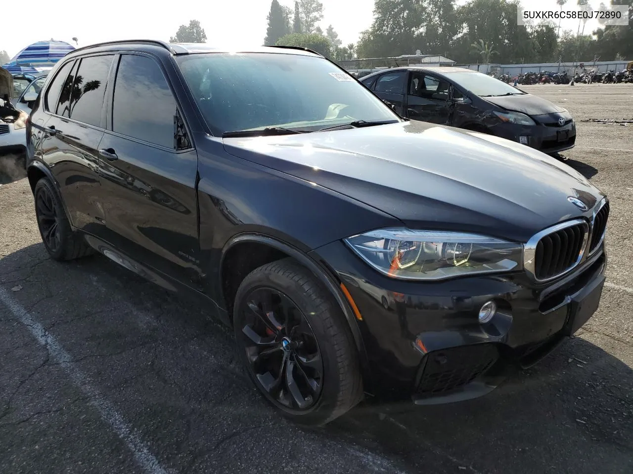 2014 BMW X5 xDrive50I VIN: 5UXKR6C58E0J72890 Lot: 74730424