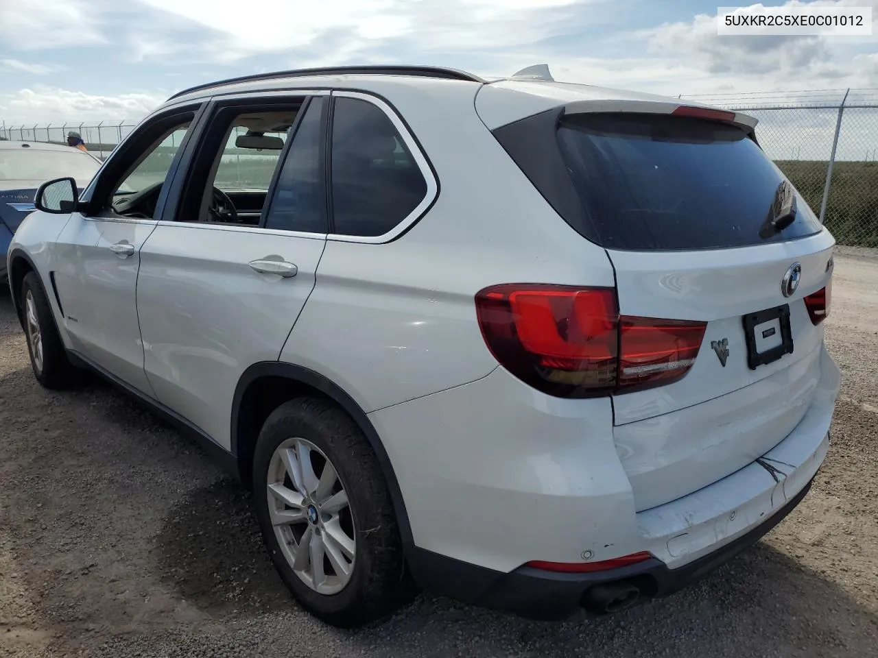 2014 BMW X5 Sdrive35I VIN: 5UXKR2C5XE0C01012 Lot: 75101644