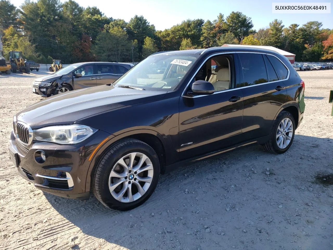 2014 BMW X5 xDrive35I VIN: 5UXKR0C56E0K48491 Lot: 75793404