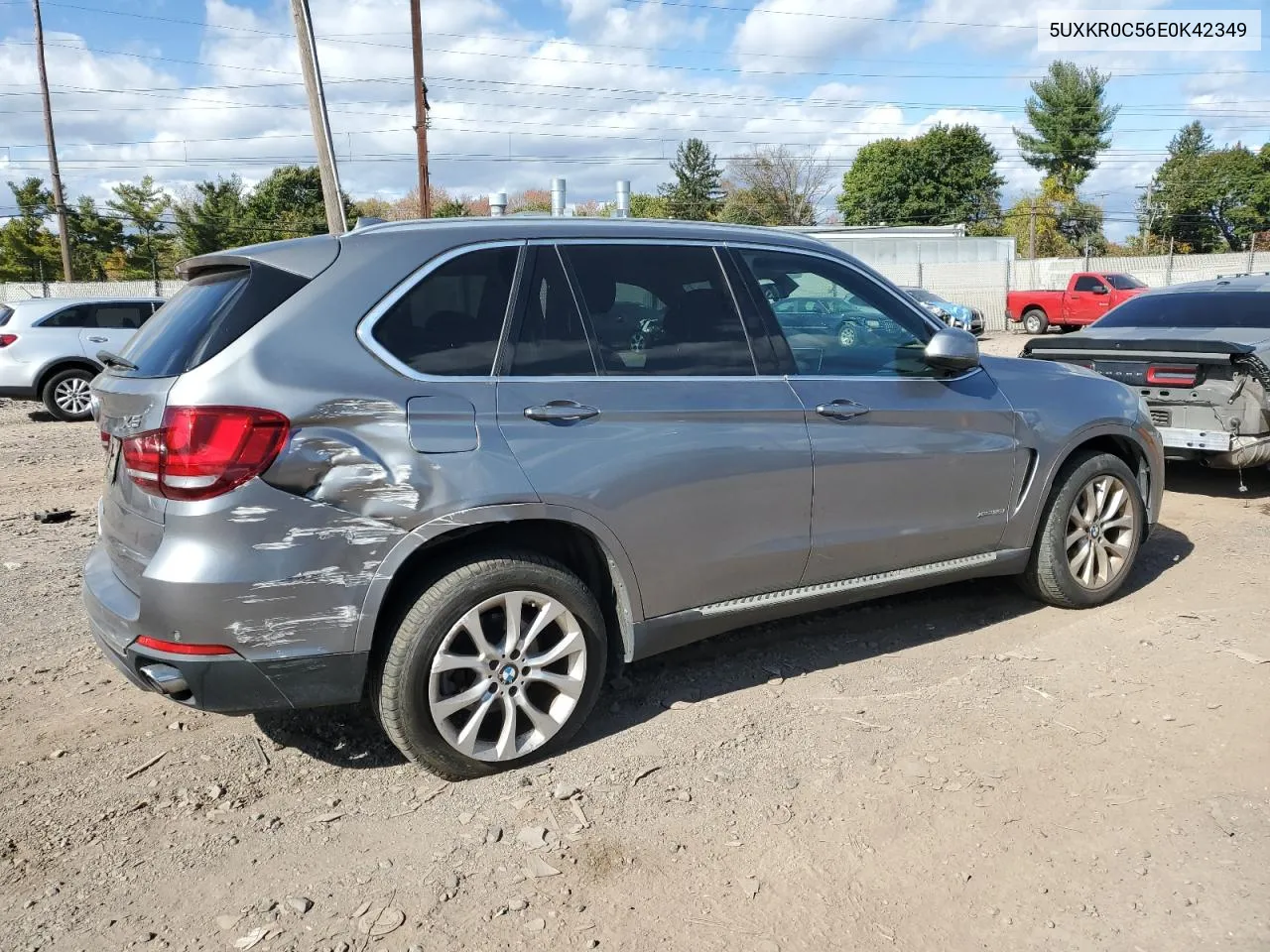 2014 BMW X5 xDrive35I VIN: 5UXKR0C56E0K42349 Lot: 76049574