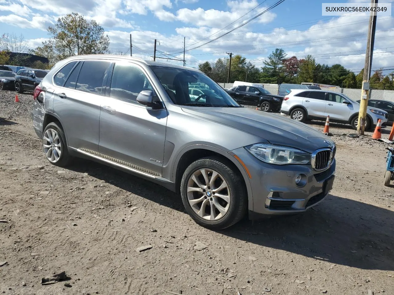 2014 BMW X5 xDrive35I VIN: 5UXKR0C56E0K42349 Lot: 76049574