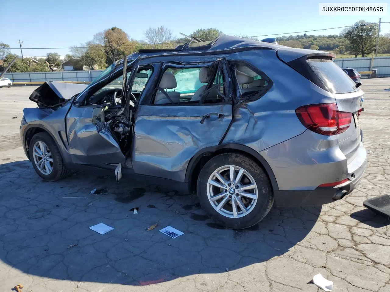 2014 BMW X5 xDrive35I VIN: 5UXKR0C50E0K48695 Lot: 76197014