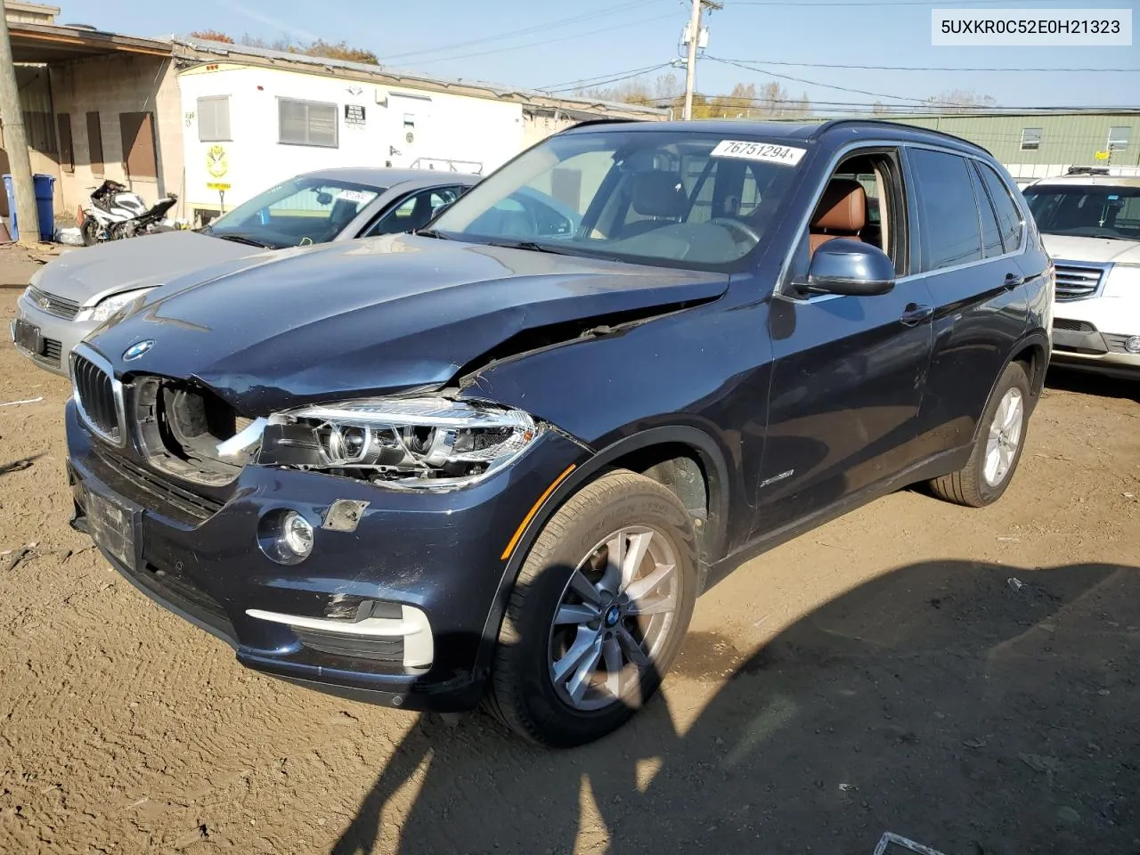 2014 BMW X5 xDrive35I VIN: 5UXKR0C52E0H21323 Lot: 76751294