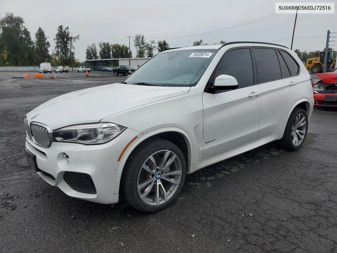 2014 BMW X5 xDrive50I VIN: 5UXKR6C56E0J72516 Lot: 76838874