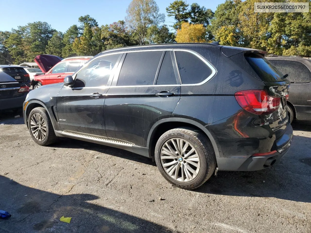 2014 BMW X5 Sdrive35I VIN: 5UXKR2C56E0C01797 Lot: 77338534