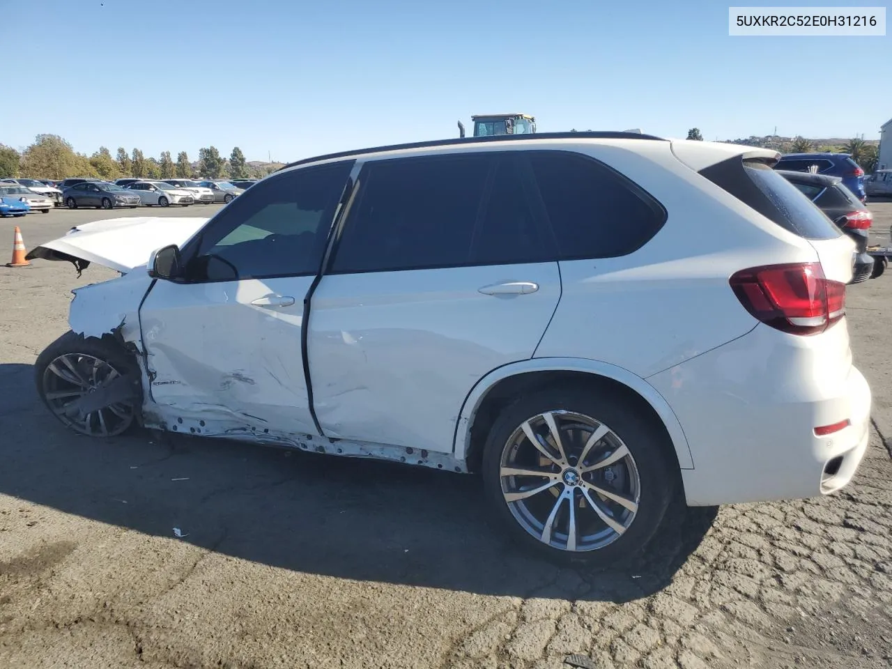 2014 BMW X5 Sdrive35I VIN: 5UXKR2C52E0H31216 Lot: 77708654