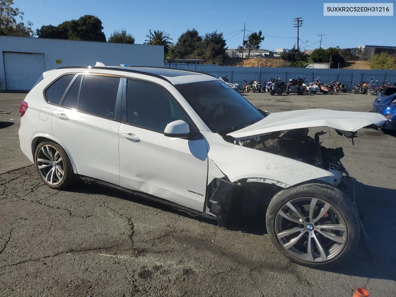 2014 BMW X5 Sdrive35I VIN: 5UXKR2C52E0H31216 Lot: 77708654