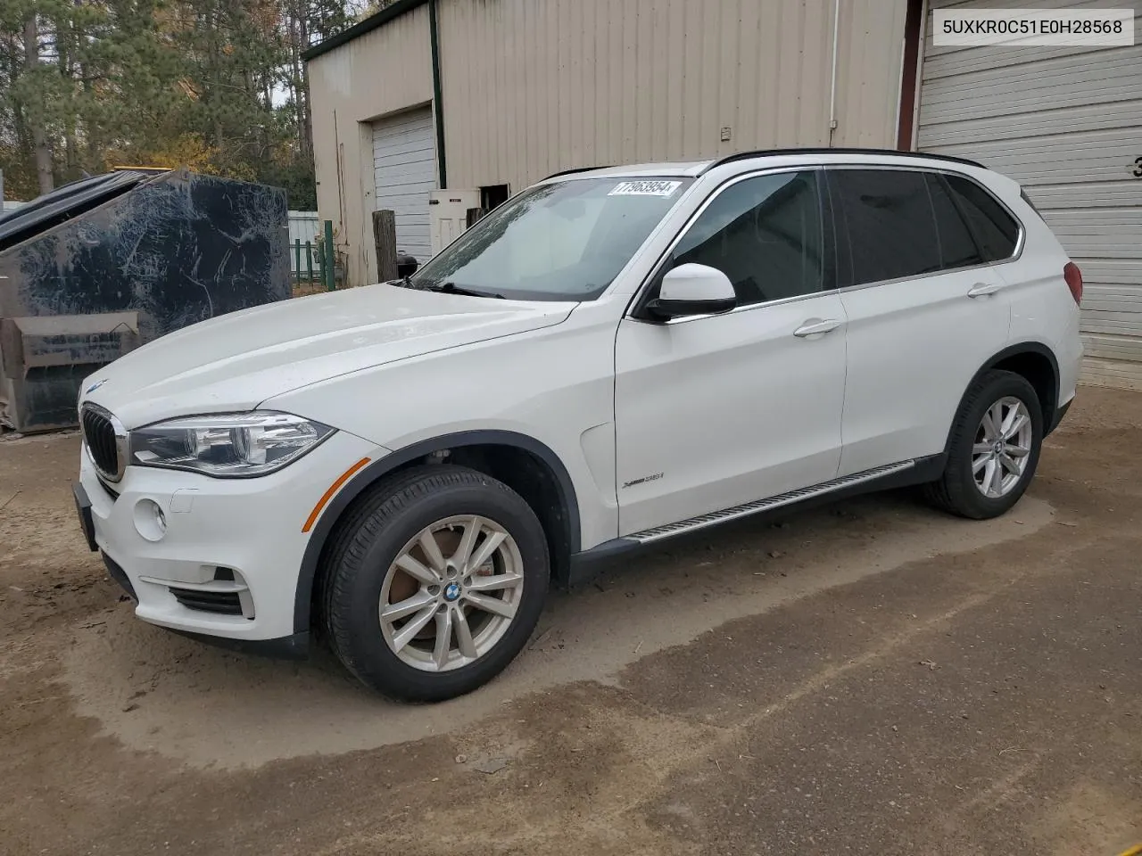 2014 BMW X5 xDrive35I VIN: 5UXKR0C51E0H28568 Lot: 77963954