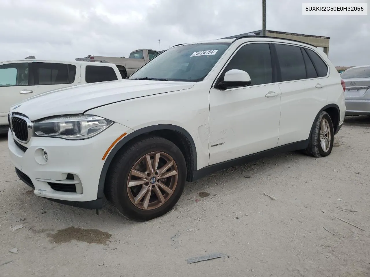 2014 BMW X5 Sdrive35I VIN: 5UXKR2C50E0H32056 Lot: 78728754