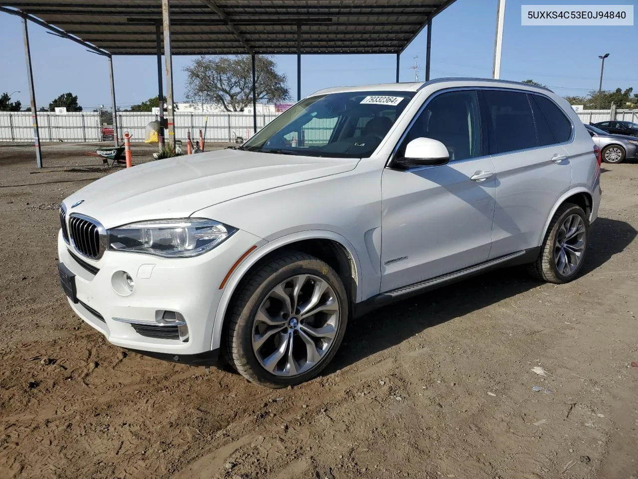 2014 BMW X5 xDrive35D VIN: 5UXKS4C53E0J94840 Lot: 79332364