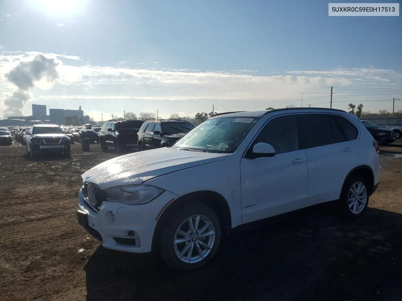 2014 BMW X5 xDrive35I VIN: 5UXKR0C59E0H17513 Lot: 79481844