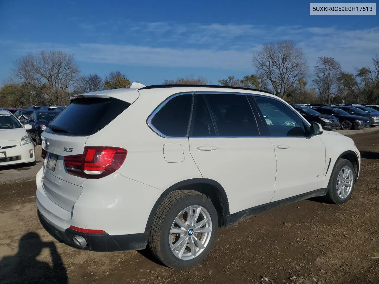 2014 BMW X5 xDrive35I VIN: 5UXKR0C59E0H17513 Lot: 79481844