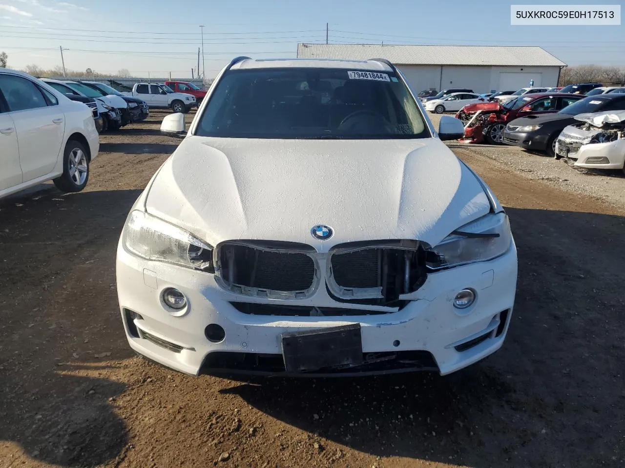 2014 BMW X5 xDrive35I VIN: 5UXKR0C59E0H17513 Lot: 79481844