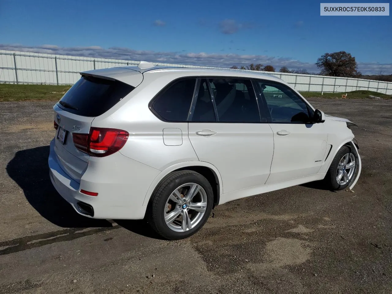 2014 BMW X5 xDrive35I VIN: 5UXKR0C57E0K50833 Lot: 80194234