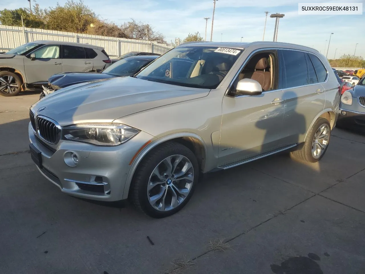 2014 BMW X5 xDrive35I VIN: 5UXKR0C59E0K48131 Lot: 80513474