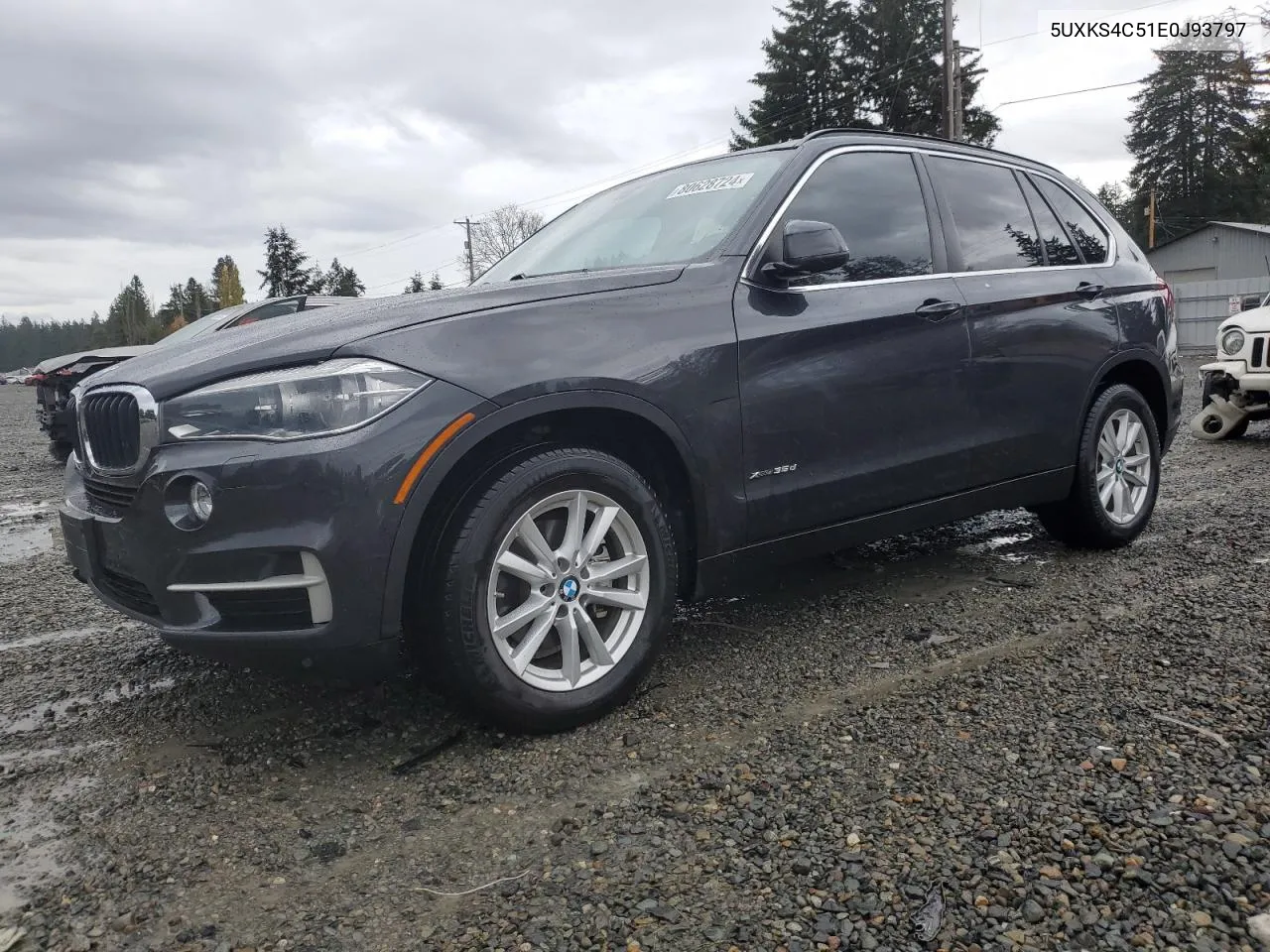 2014 BMW X5 xDrive35D VIN: 5UXKS4C51E0J93797 Lot: 80628724