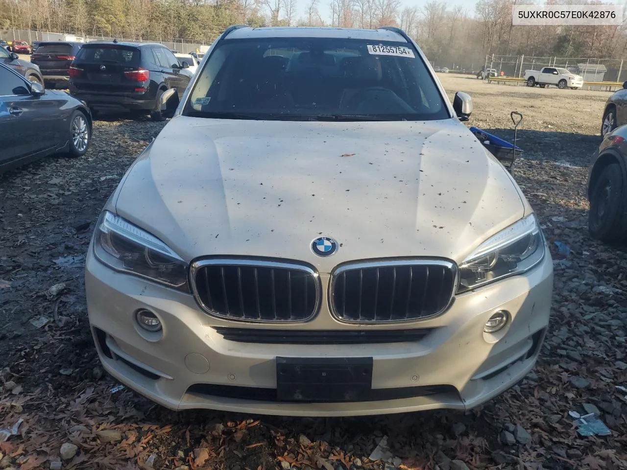 2014 BMW X5 xDrive35I VIN: 5UXKR0C57E0K42876 Lot: 81255754