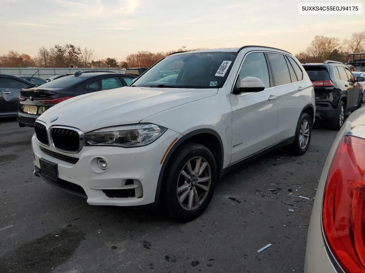 2014 BMW X5 xDrive35D VIN: 5UXKS4C55E0J94175 Lot: 81408514