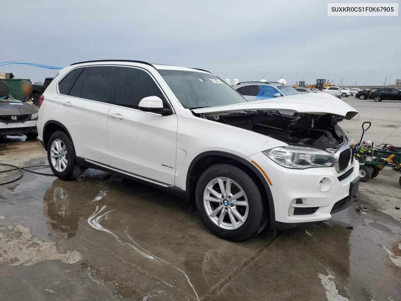 2015 BMW X5 xDrive35I VIN: 5UXKR0C51F0K67905 Lot: 51036404