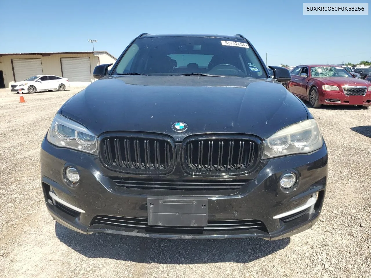 2015 BMW X5 xDrive35I VIN: 5UXKR0C50F0K58256 Lot: 55752664