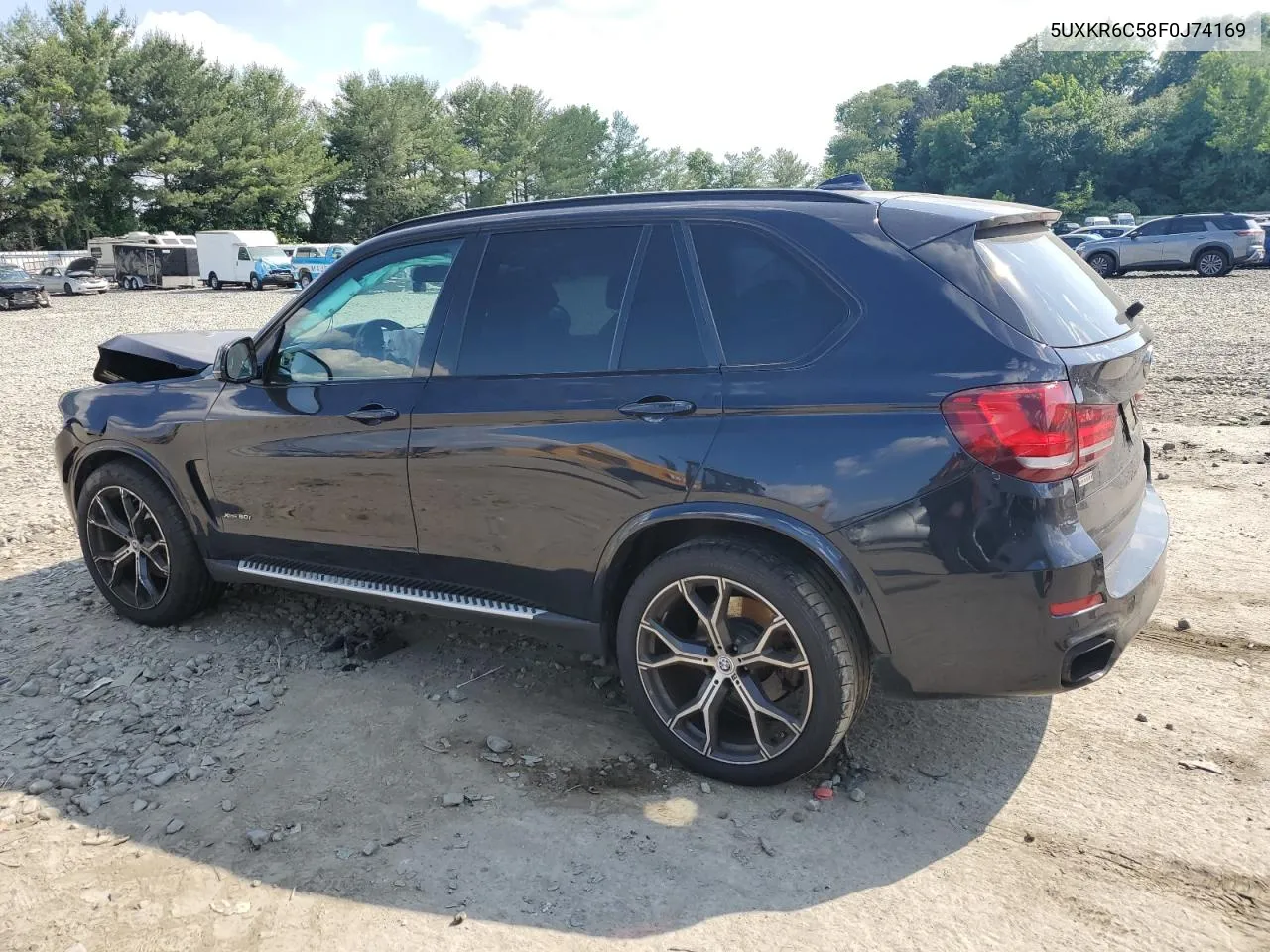 2015 BMW X5 xDrive50I VIN: 5UXKR6C58F0J74169 Lot: 58846844