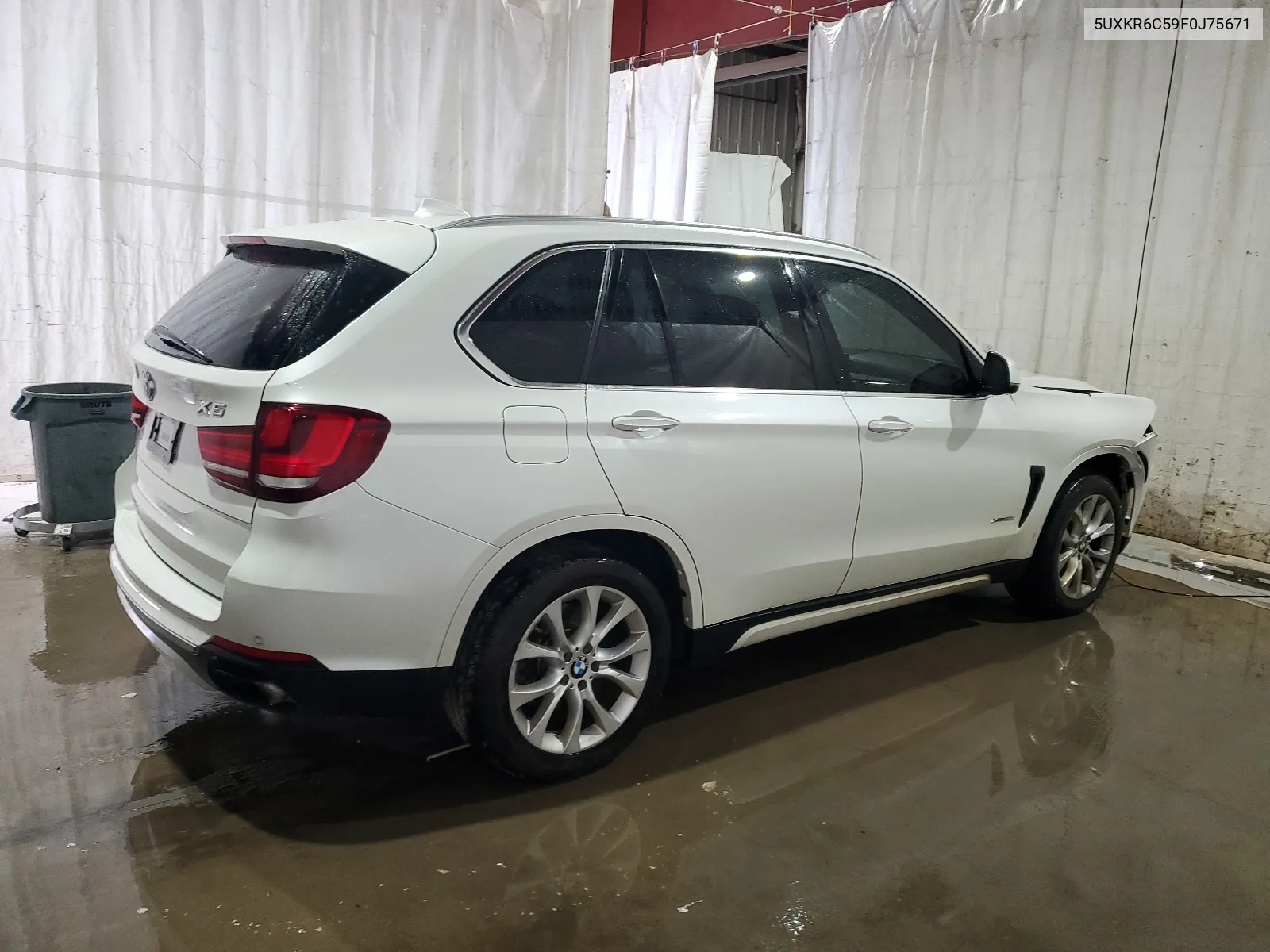 2015 BMW X5 xDrive50I VIN: 5UXKR6C59F0J75671 Lot: 59592194