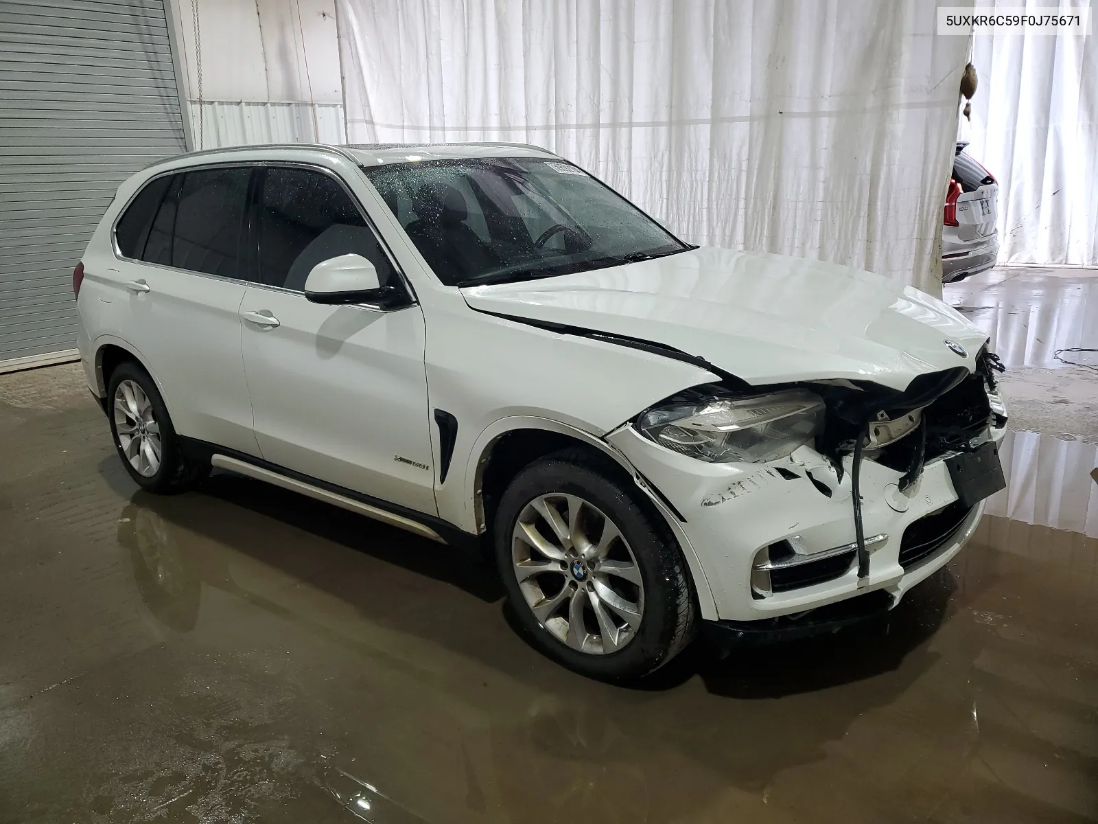 2015 BMW X5 xDrive50I VIN: 5UXKR6C59F0J75671 Lot: 59592194