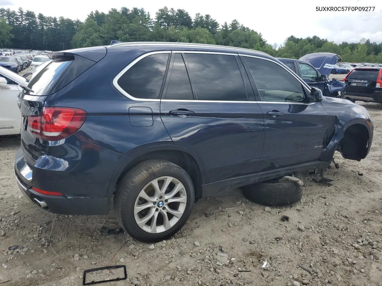 2015 BMW X5 xDrive35I VIN: 5UXKR0C57F0P09277 Lot: 61123784