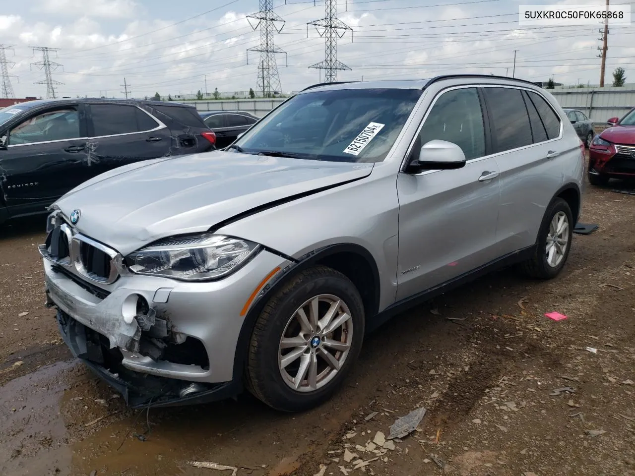 2015 BMW X5 xDrive35I VIN: 5UXKR0C50F0K65868 Lot: 62150704