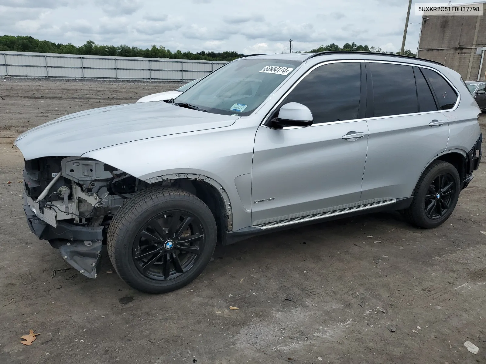 2015 BMW X5 Sdrive35I VIN: 5UXKR2C51F0H37798 Lot: 63964174