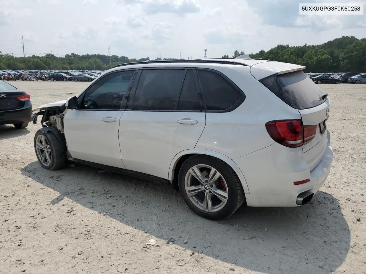 2015 BMW X5 xDrive3 VIN: 5UXKUGPG3F0K60258 Lot: 67168324