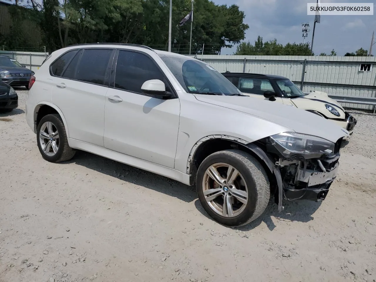 2015 BMW X5 xDrive3 VIN: 5UXKUGPG3F0K60258 Lot: 67168324