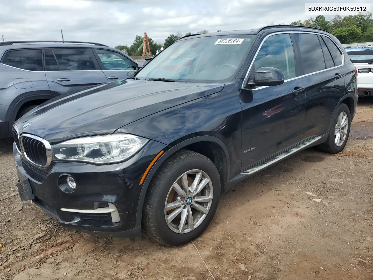 2015 BMW X5 xDrive35I VIN: 5UXKR0C59F0K59812 Lot: 68226204