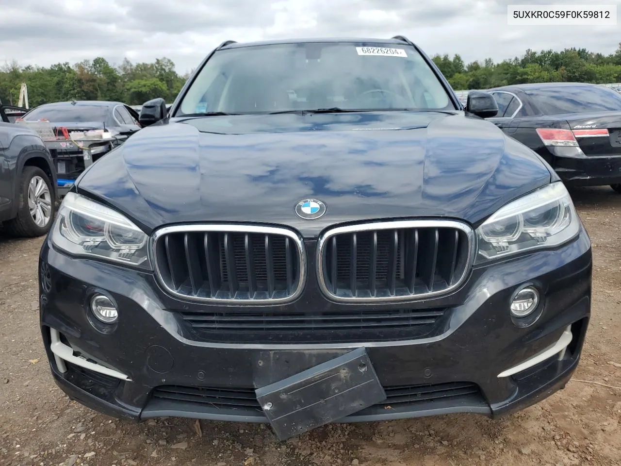 2015 BMW X5 xDrive35I VIN: 5UXKR0C59F0K59812 Lot: 68226204