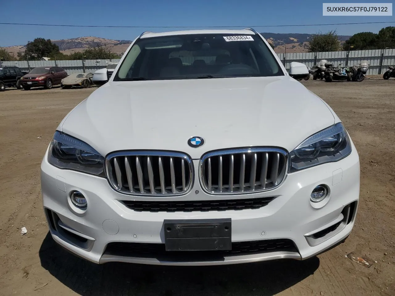 2015 BMW X5 xDrive50I VIN: 5UXKR6C57F0J79122 Lot: 68336834