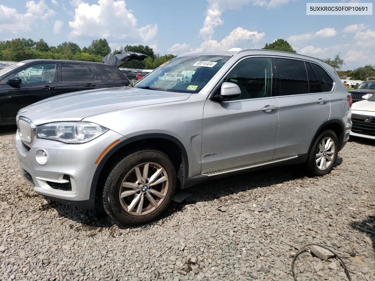 2015 BMW X5 xDrive35I VIN: 5UXKR0C50F0P10691 Lot: 68514404