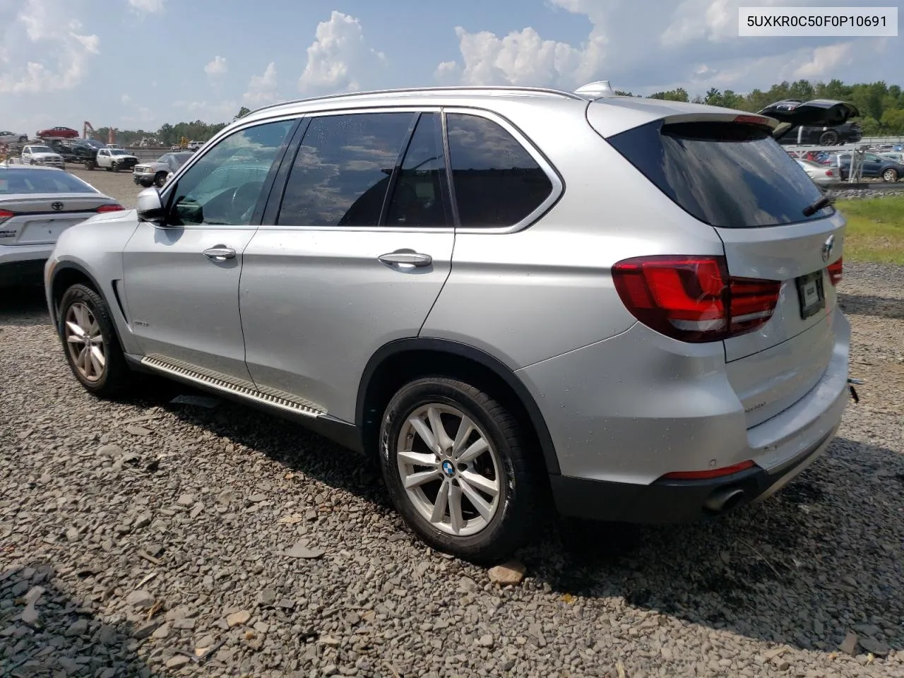 2015 BMW X5 xDrive35I VIN: 5UXKR0C50F0P10691 Lot: 68514404