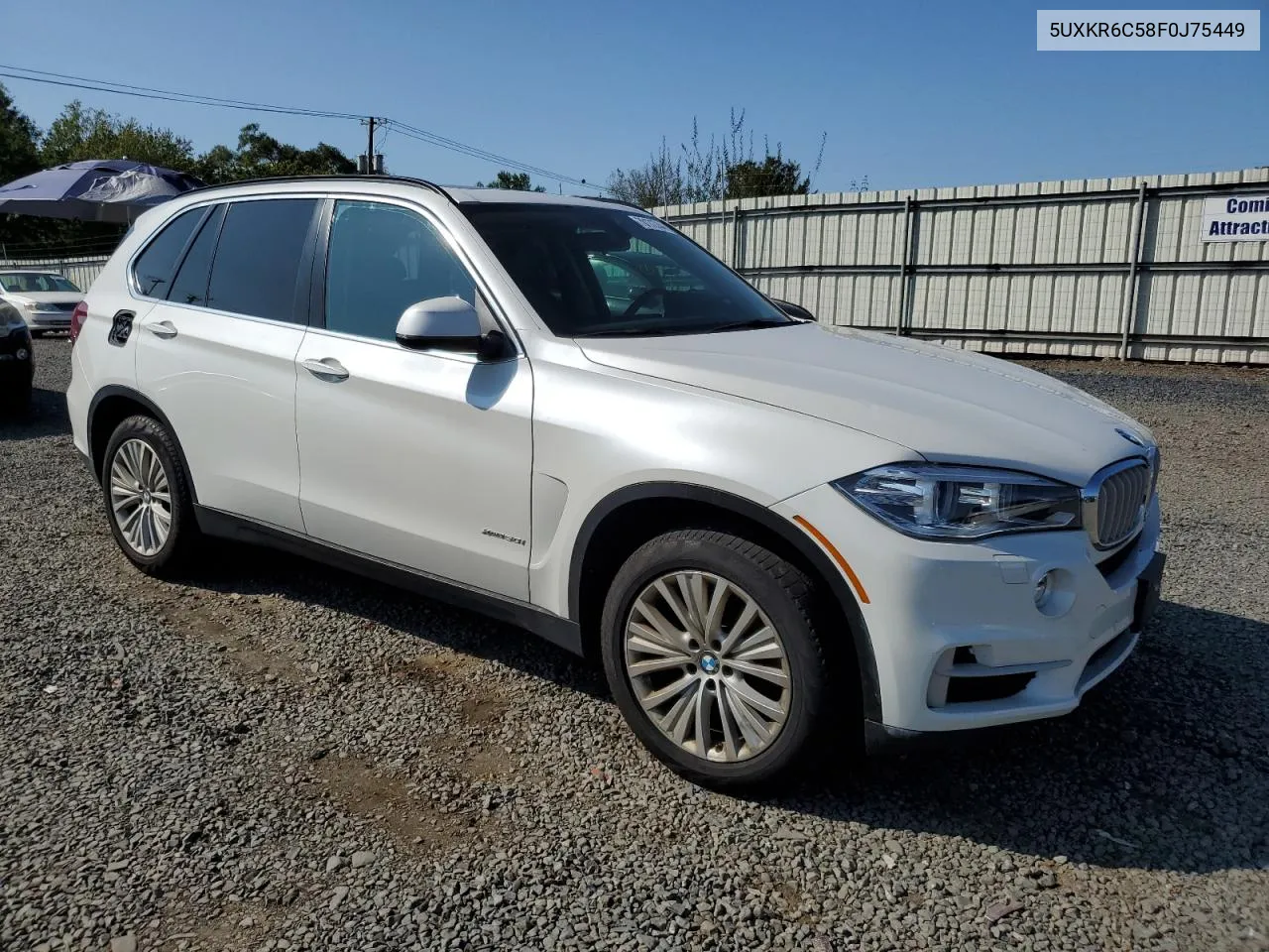 5UXKR6C58F0J75449 2015 BMW X5 xDrive50I