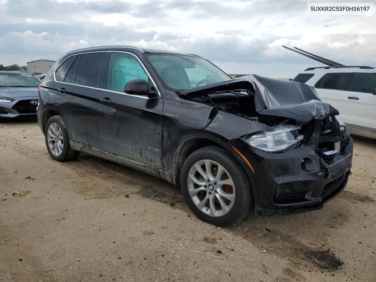 2015 BMW X5 Sdrive35I VIN: 5UXKR2C53F0H36197 Lot: 70366784