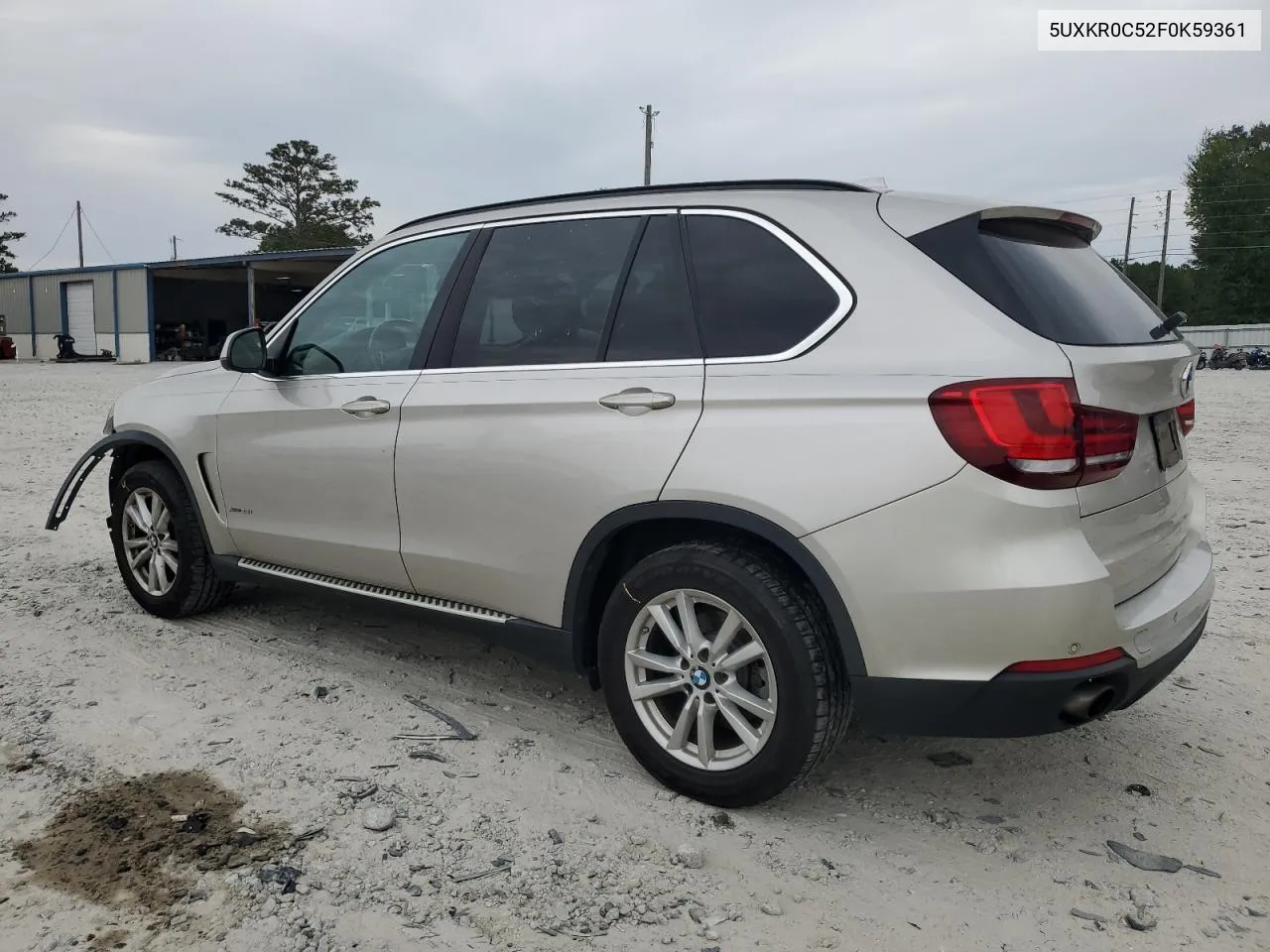 2015 BMW X5 xDrive35I VIN: 5UXKR0C52F0K59361 Lot: 70424424