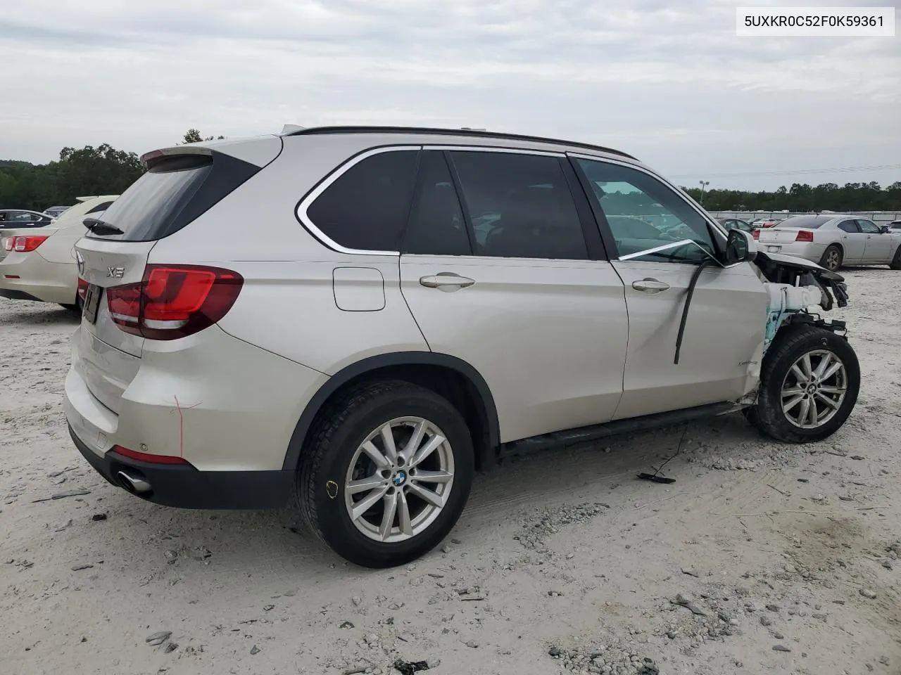 2015 BMW X5 xDrive35I VIN: 5UXKR0C52F0K59361 Lot: 70424424